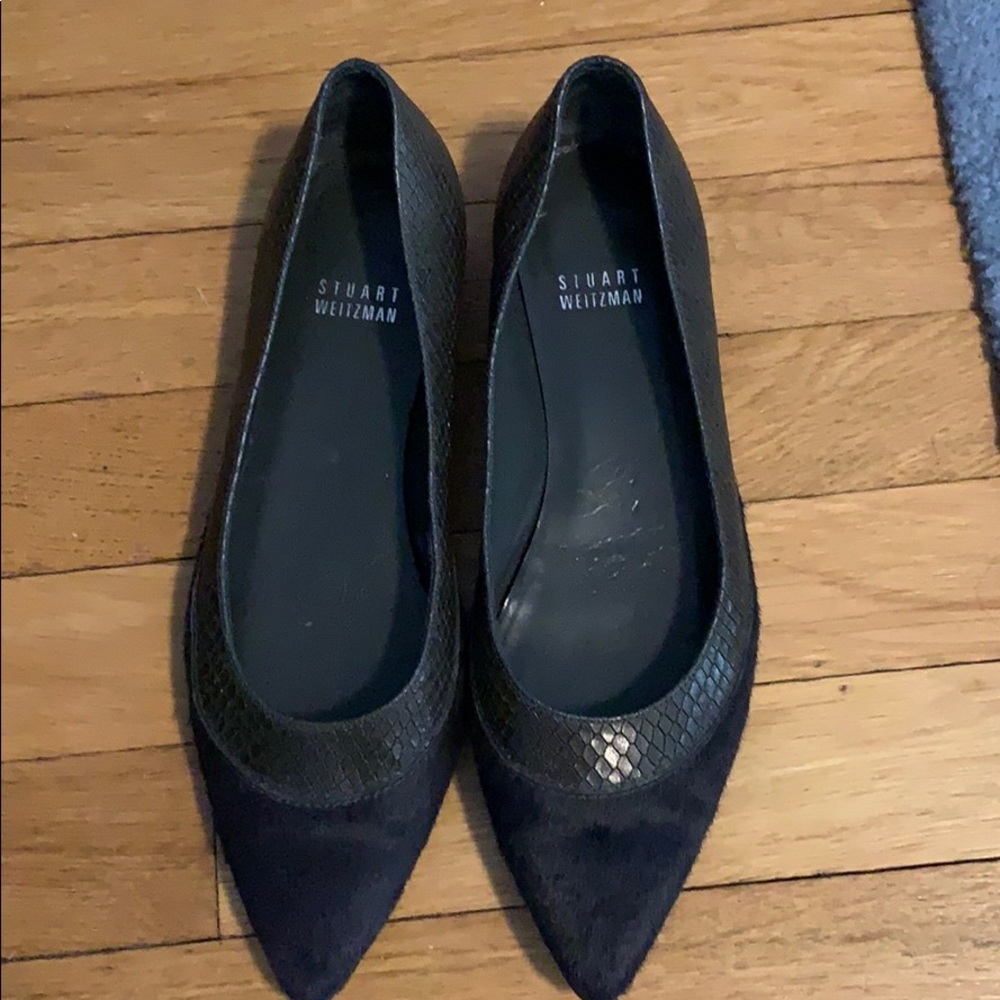 Stuart Weitzman blue flats